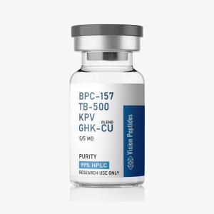 BPC-157, TB-500, KPV, GHK-Cu 80mg (Klow Blend)